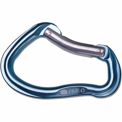 ISO Cold Forged Five-O Bent Gate Carabiner (new)