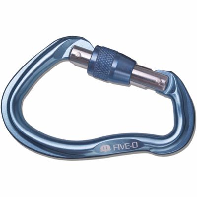 Omega Pacific ISO Cold Forged Five-O Locking Gate Carabiner