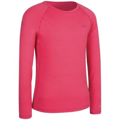 Icebreaker Kids Long Sleeve Crewe Top 1 4 Years
