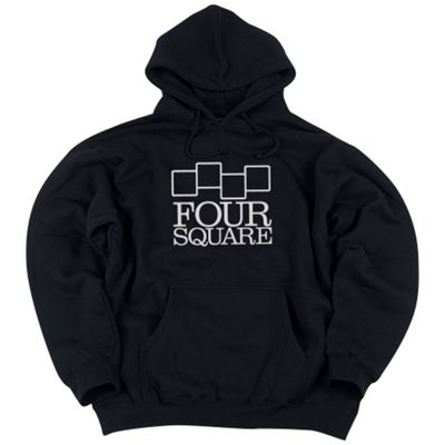 Foursquare Base Woodmark Hooded Sweatshirt (Fall 2007) - Men's