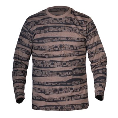 Volcom Cut Stripes Long Sleeve Slim Tee Shirt - Men's