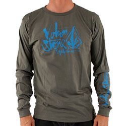 Volcom Ink Splatt Long Sleeve Basic Tee Shirt - Men's