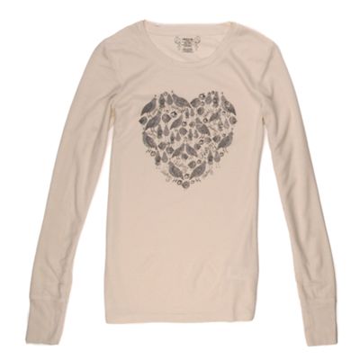 Billabong Women's Ruffles Thermal Tee (Fall 2008)