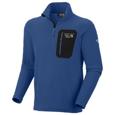 Mountain Hardwear Men's Micro Grid Zip T Shirt