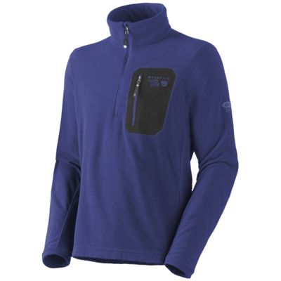 Mountain Hardwear Men's Micro Grid Zip T Shirt