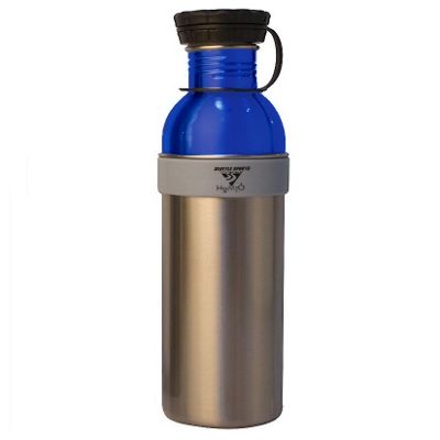 Seattle Sports H2Duo Two-Part Stainless Bottle