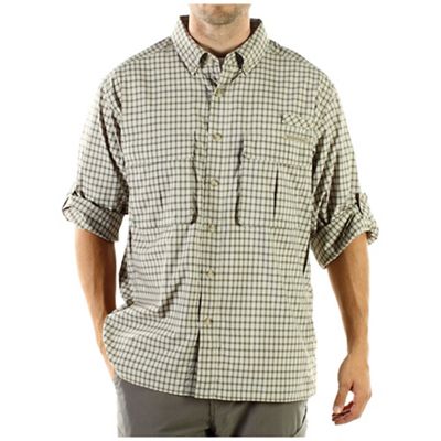 Ex Officio Men's Air Strip Micro Plaid LS Woven
