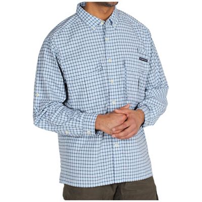 Ex Officio Men's Air Strip Micro Plaid LS Woven