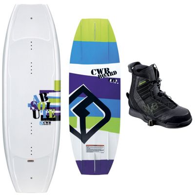 CWB Absolute Wakeboard 135 w/ Faction Bindings - Men's