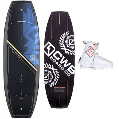 CWB Absolute Platinum Wakeboard 141 w/ Zeus Bindings - Men's