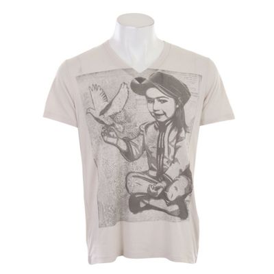 Obey Vivi La Revolucion V Neck T-Shirt