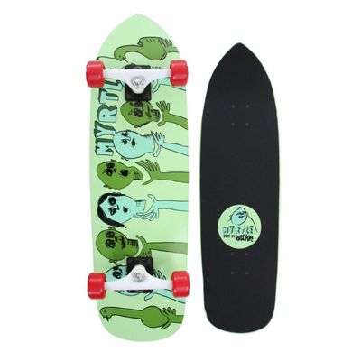 Myrtle Roman Rip Piece Longboard Skateboard Complete