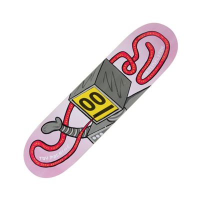 Toy Machine Ed What They Said Skateboard Deck