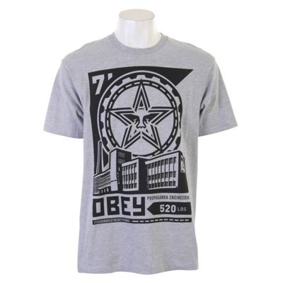 Obey Factory Lockup T Shirt