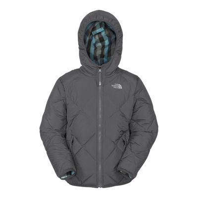 The North Face Girls' Reversible Down Moondoggy Jacket