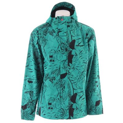 Quiksilver Tracker Print Shell Snowboard Jacket - Men's
