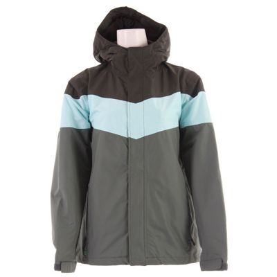 Planet Earth Striped Snowboard Jacket - Women's