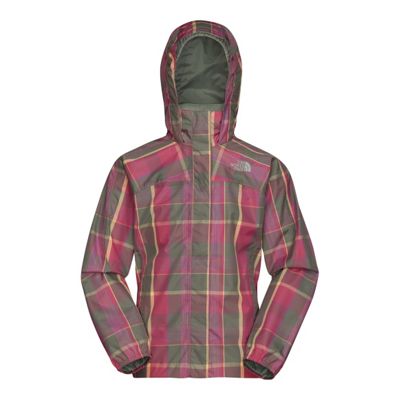 The North Face Girls' Plaid Resolve Jacket