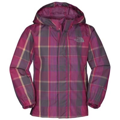 The North Face Toddler Girls' Plaid Tailout Rain Jacket