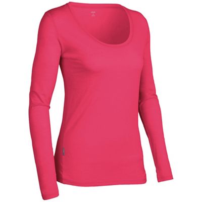 Icebreaker Women's LS Tech Scoop Shirt