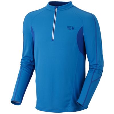 Mountain Hardwear Men's Elmoro L-S Zip T Shirt