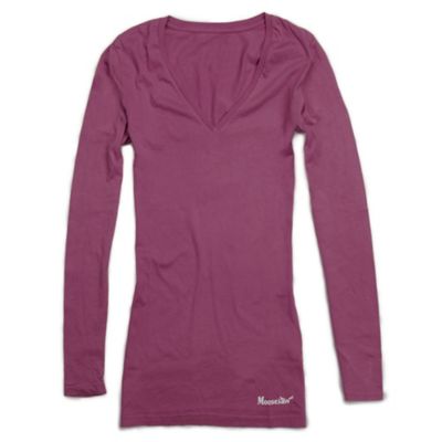 Moosejaw Women's Penny Lane LS V-Neck Slim Fit Tee