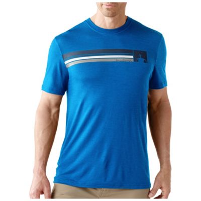 Smartwool Men's S/S Logo Stripe Tee
