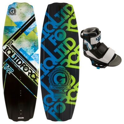 Liquid Force PS3 Wakeboard 141 w/ Domain Bindings - Men's