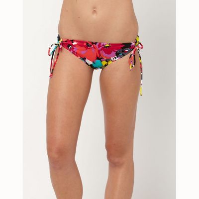 Roxy Women's Beach Tropics 70's Low Rider Tie Side