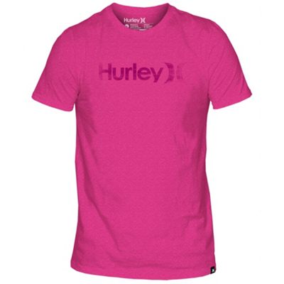 Hurley Men's One and Only Color Bar SS Shirt