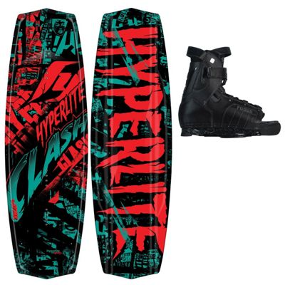 Hyperlite Clash Wakeboard 136 w/ Focus Bindings - Men's
