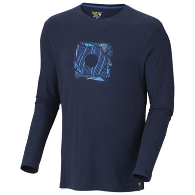 Mountain Hardwear Men's Abstract Hex L/S T