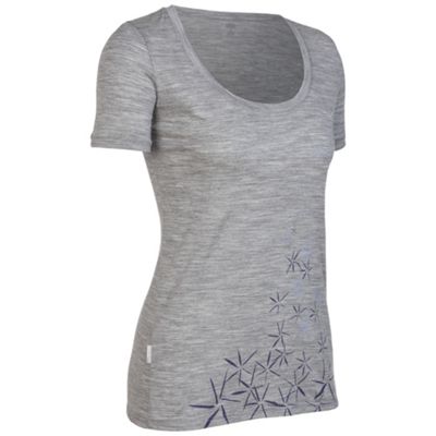 Icebreaker Women's SS Tech Scoop Cluster