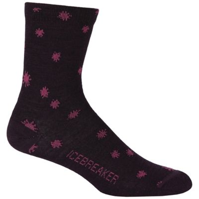 Icebreaker Women's Ultralite Starry Night 3/4 Crew