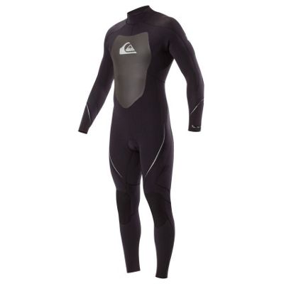 Quiksilver Syncro 3/2 Back Zip Flatlock Wetsuit 2012- Men's