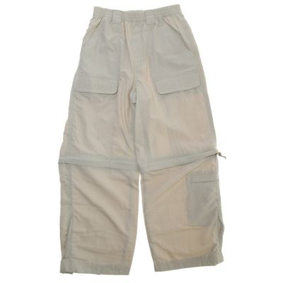 White Sierra Trail Convertible Pants 2012- Kid's