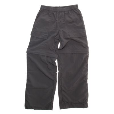 White Sierra Trail Convertible Pants - Kid's