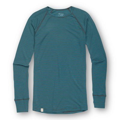 Ibex Men's Woolies Striped Crew Top