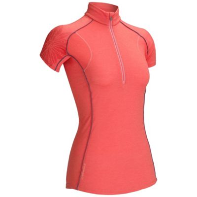 Icebreaker Women's Flash SS Half Zip Top