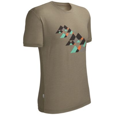 Icebreaker Men's Tech T Lite SS Top Diamonds
