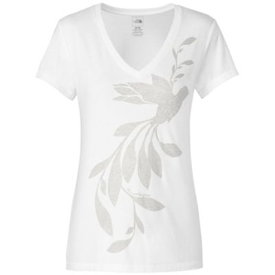 The North Face Women's S/S Janalee V-Neck Burn Out Tee