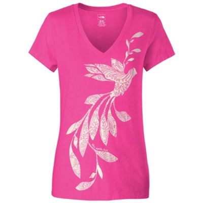 The North Face Women's S/S Janalee V-Neck Burn Out Tee