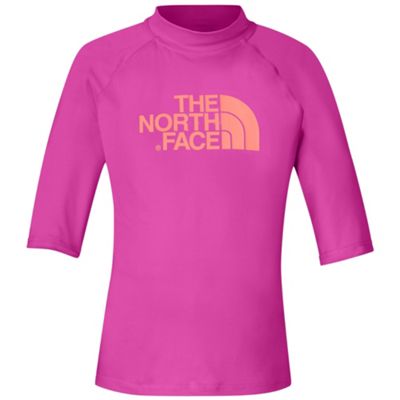 The North Face Girls' 3/4 Sleeve Niva Rash Guard