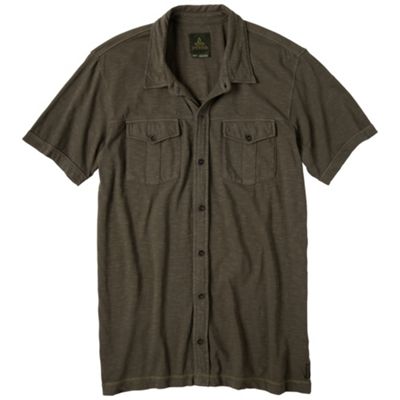 Prana Men's Hayes Button Down SS Polo