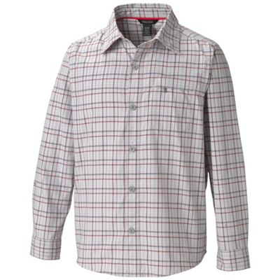 Marmot Boys' Cordova Plaid LS Top