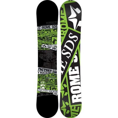 Rome Factory Rocker Snowboard 158 - Men's