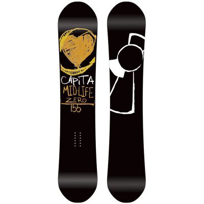 Capita Mid Life Zero Snowboard 155 - Men's