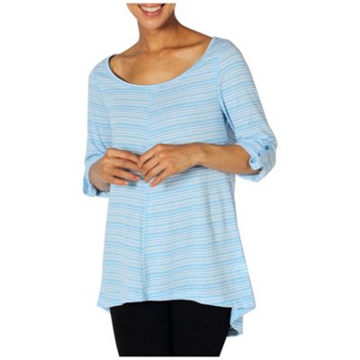 Ex Officio Women's Go To Stripe Tunic 3/4 Sleeve Top