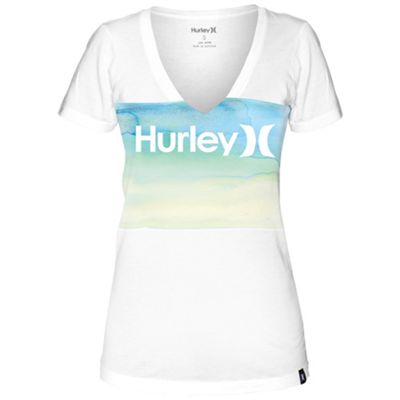 Hurley Women's Before the Storm Perfect V Shirt