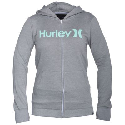 Hurley Women's One & Only Slim Fleece Zip Hoody
